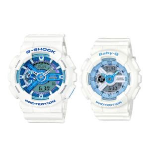Reloj Casio Baby-G para mujer y G-Shock para hombre