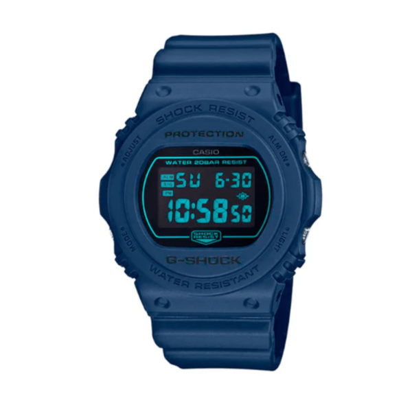 Reloj Casio G-SHOCK Water Resistant Azul DW-5700BBM-2DR