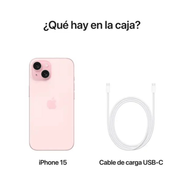 iPhone 15 rosa