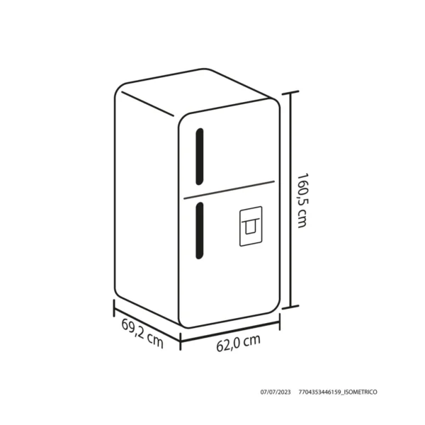 Nevera Haceb 271 Litros SE MI PL R2 Sp - Image 2