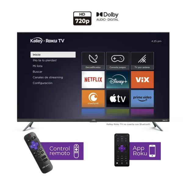 TV KALLEY Roku 32" HD Sp - Image 2
