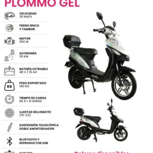 VX 350 Plomo Gel Motor 350W 48V Sp