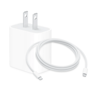 Cargador Completo Apple | Adaptador + USB-C a USB-C (1m)